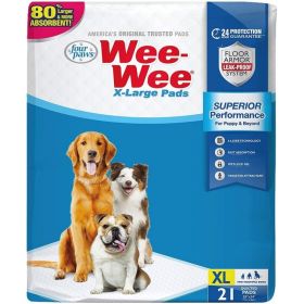 Four Paws X Large Wee Wee Pads 28" x 34" - 21 count