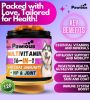 Dog Multivitamin Chewable with Glucosamine 16 in 1 Dog Vitamins and Supplements Senior and Puppy Multivitamin for Dogs Hip and Joint Support Health