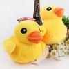 Soft Plush Dog Toys Bite Resistant Funny Yellow Duck Shape Puppy Small Dog Squeaker Toys Pet Accessories