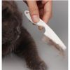 18CM Cat And Dog Supplies Flea Comb Stainless Steel Insect Repellent Brush Pet Care Combs Hair Grooming Portable Tool Fur Removal