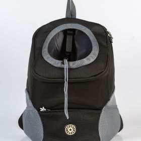 Pet Outing Backpack (Color: Black)