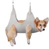 Pet Dog Grooming Hammock Harness For Cat Dog Hammock Restraint Bag Grey