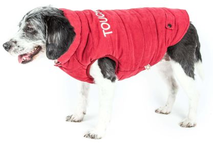 Touchdog Waggin Swag Reversible Insulated Pet Coat (size: Large - (JKTD9PKLG))