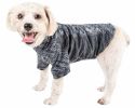 Pet Life Active 'Warf Speed' Heathered Ultra-Stretch Sporty Performance Dog T-Shirt