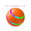 Interactive Dog Chew Toy Ball; Dog Balls Toy; USB Rechargeable Electric Pet Toy With LED Light