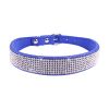 Dog Collar Crystal Glitter Rhinestone Pet Collars Zinc Alloy Buckle Collar For Small Medium Dogs Cats Chihuahua Pug Dog Collar