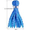 Plush Octopus Soft Dog Stuffed For DogChew Toys Interactive Dog Supplies Fleece Dog Squeaky Toys