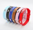 Pet bones pet collar PU dog collar adjustable cat collar pet jewelry