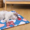 Autumn And Winter Cartoon Dog Mat; Pet Floor Mat; Bite Resistant Comfortable Cat Dog Sleeping Mat