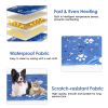 Pet Heating Pad Electric Dog Cat Heating Mat Waterproof Warming Blanket with Adjustable Temperature 0-12 Timer Digital Display Chewing-resistant